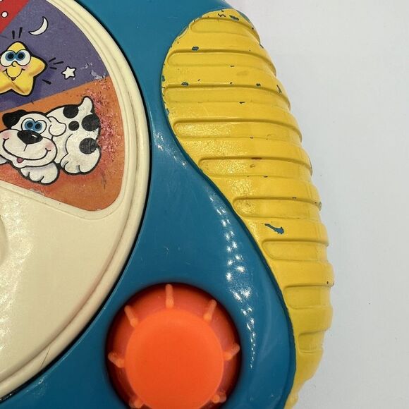 Vintage 1998 Fisher Price Musical Lulabies Player Box Wind Up Radio Mattel - Picture 3 of 6